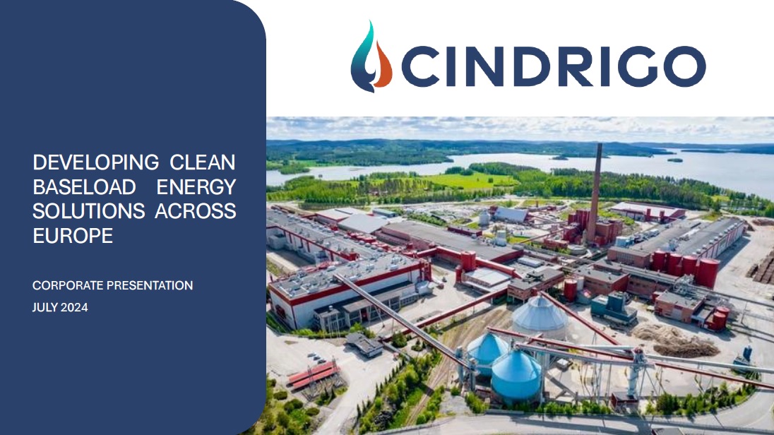 Cindrigo Corporate Presentation July 2024